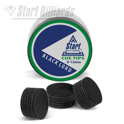 Наклейка Startbilliards Cue Tips Black Lord 13 мм H (50 шт)