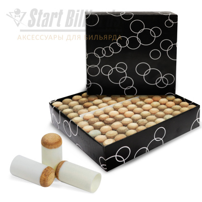 Колпачок для кия Push-On-Tips ø13мм Startbilliards SB061 (100 шт)