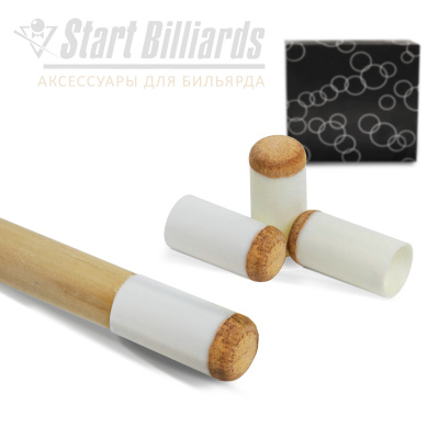 Колпачок для кия Push-On-Tips ø13мм Startbilliards SB061 (100 шт)